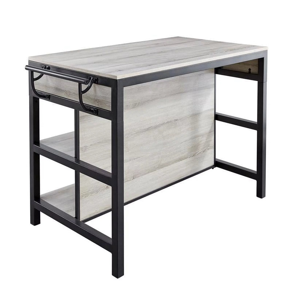 Counter Height Dining Table in Weathered Driftwood H94106