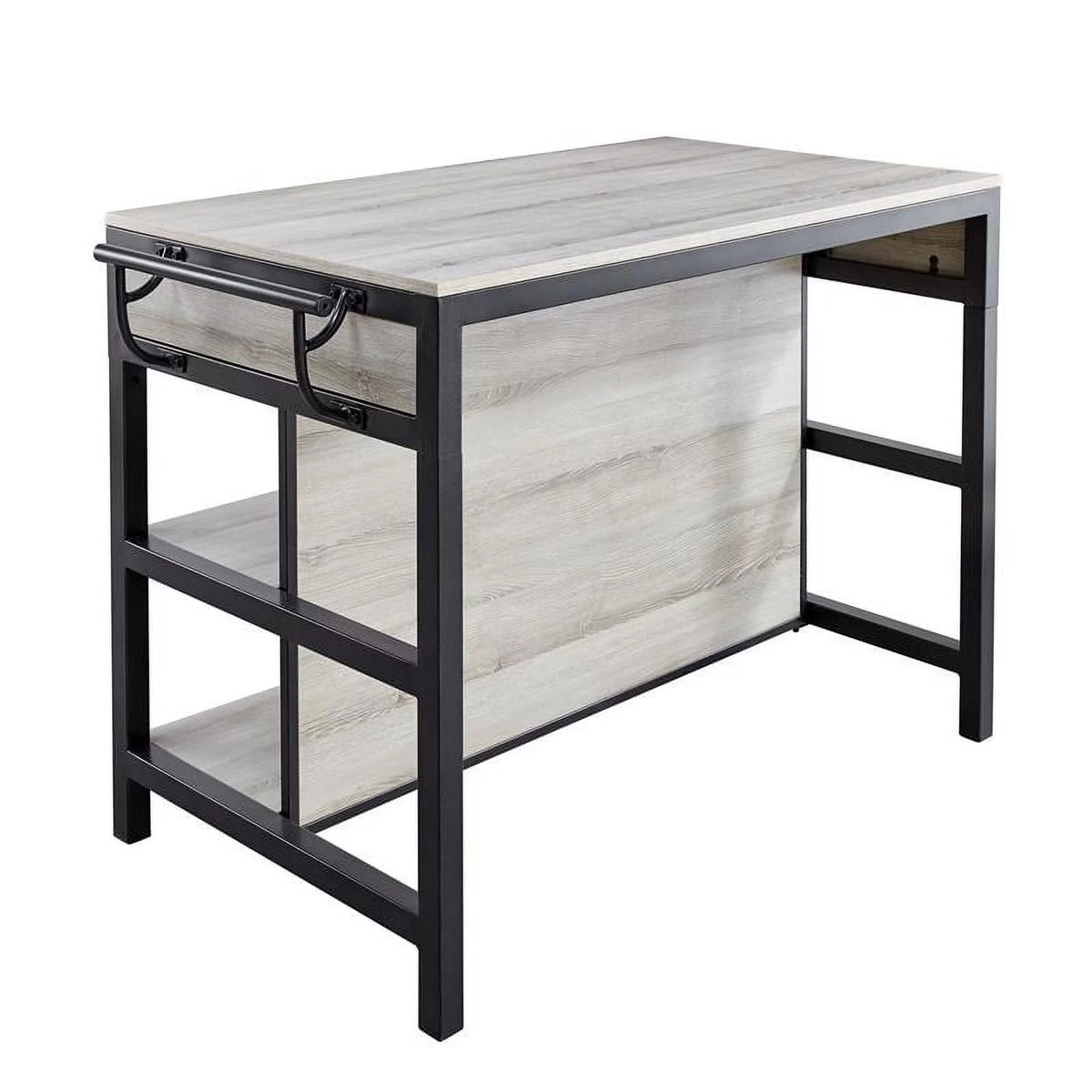 Counter Height Dining Table in Weathered Driftwood H94106