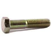7/8-14 x 4 Grade 8 Hex Cap Screw Yellow Zinc Plated (45) E6800