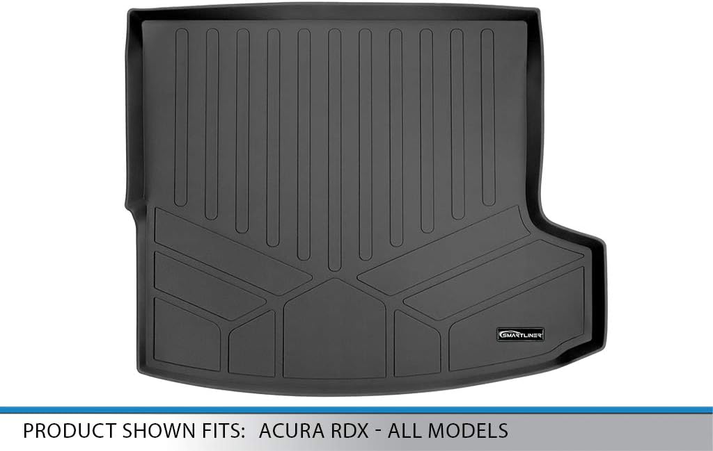 Black Custom Fit Cargo Trunk Liner Trunk Floor Mat W59829