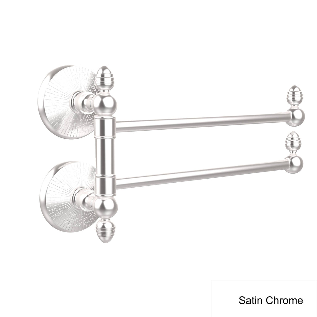 Swing Arm Towel Rail Satin Brass F979
