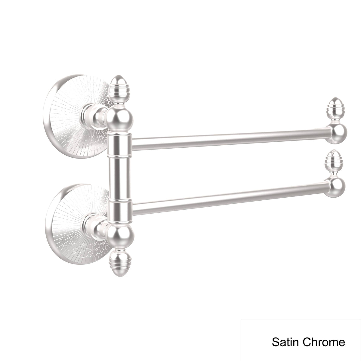 Swing Arm Towel Rail Satin Brass F979