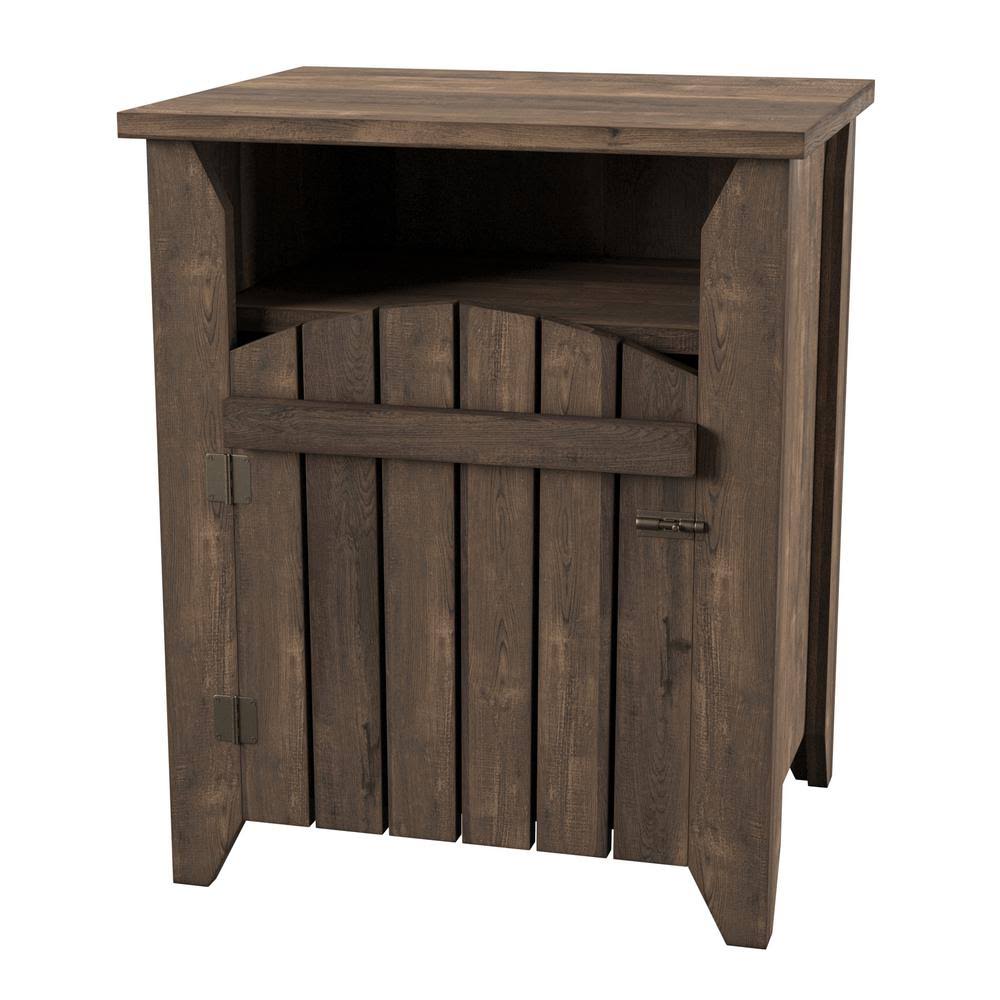 Reclaimed Oak End Table O893