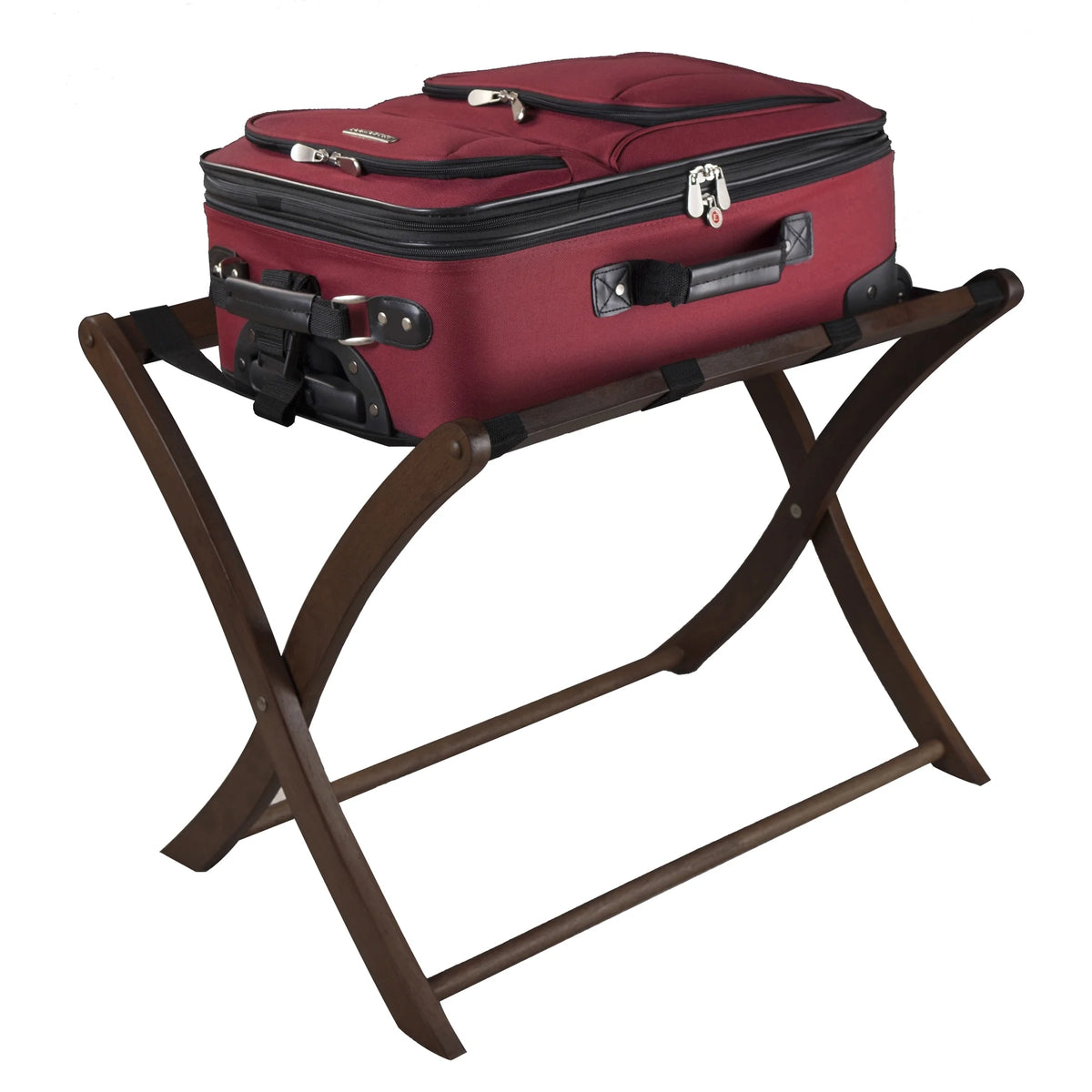 Walnut Wood Luggage Rack B221
