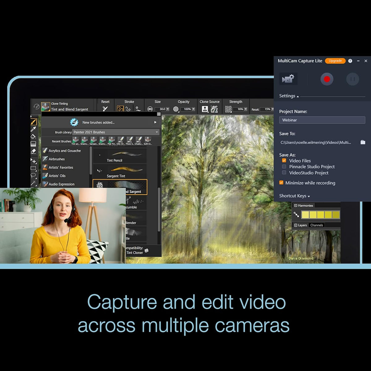 Video Editing & Screen Recording Software [PC Disc] Pack of 2 F602
