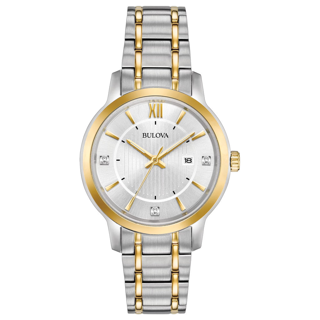 Diamond Two-Tone Stainless Steel Watch B90975