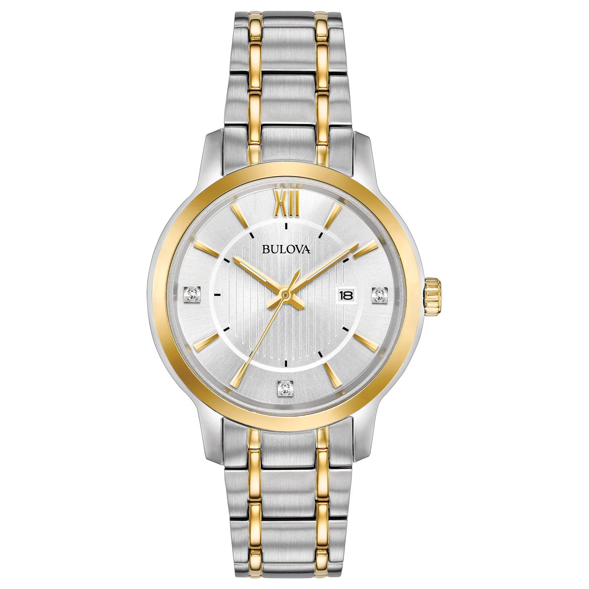 Diamond Two-Tone Stainless Steel Watch B90975