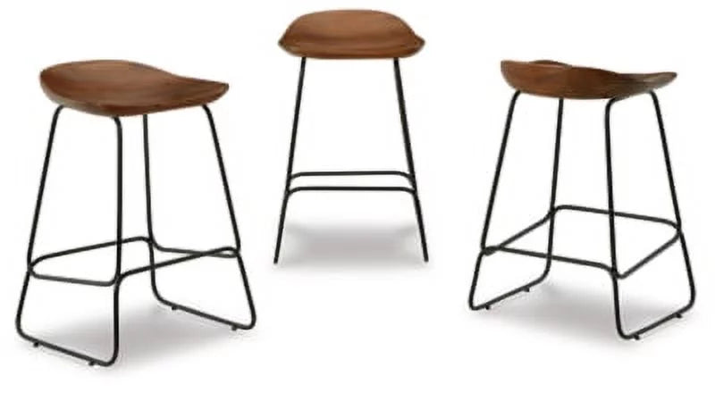 Counter Height Stool Brown/Black C879958