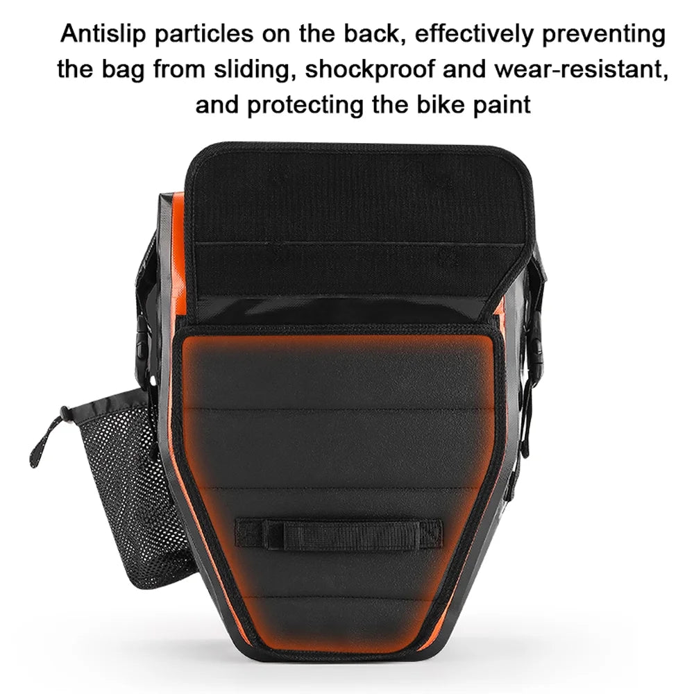 Expandable Bike Rear Seats Bag, Waterproof Cycling Trunk Bag G75110