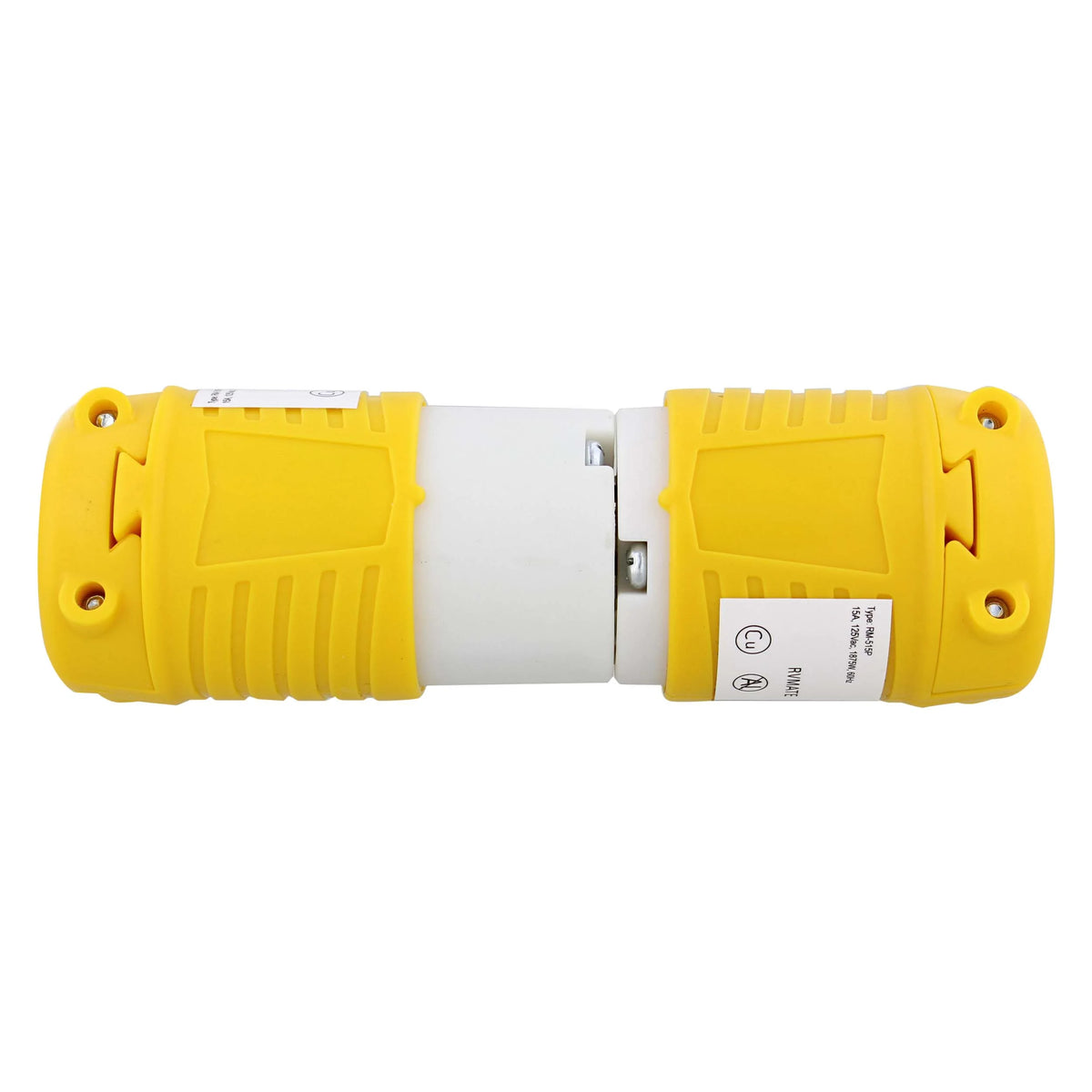 125V 15 Amp Male and Female Plug End 5pk X1083