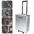 White 4 Layers Rolling Tool Box Set T485093