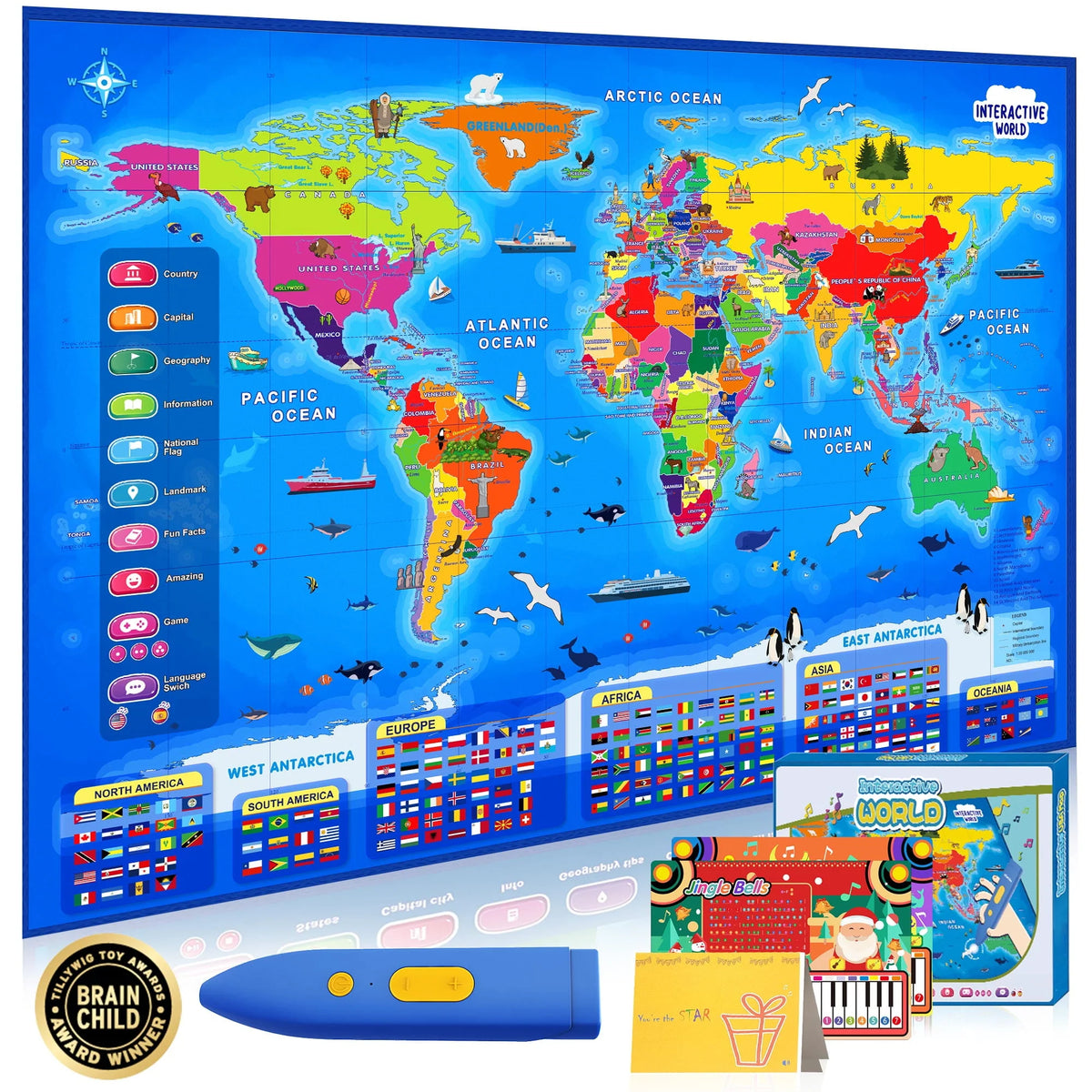 Educational Map Games for Kids N897287