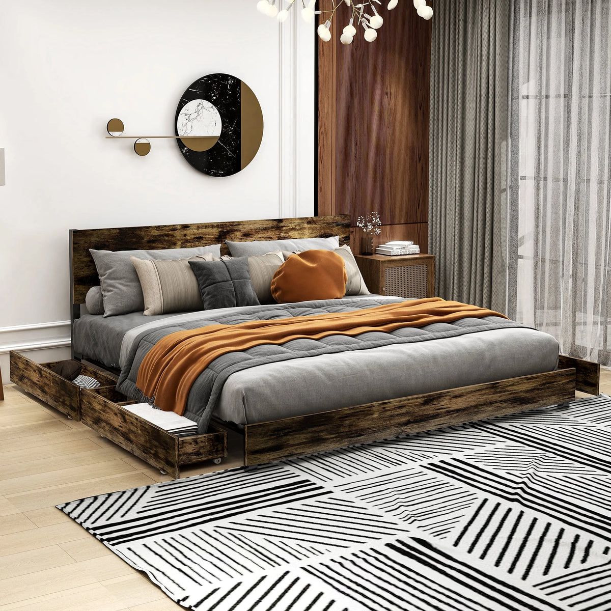 King Size Bed Frame I161