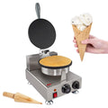 Commercial Electric Stainless Steel Waffle Cone Maker Q736