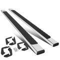 5" SS Flat Side Step Nerf Bar Running Boards Q458