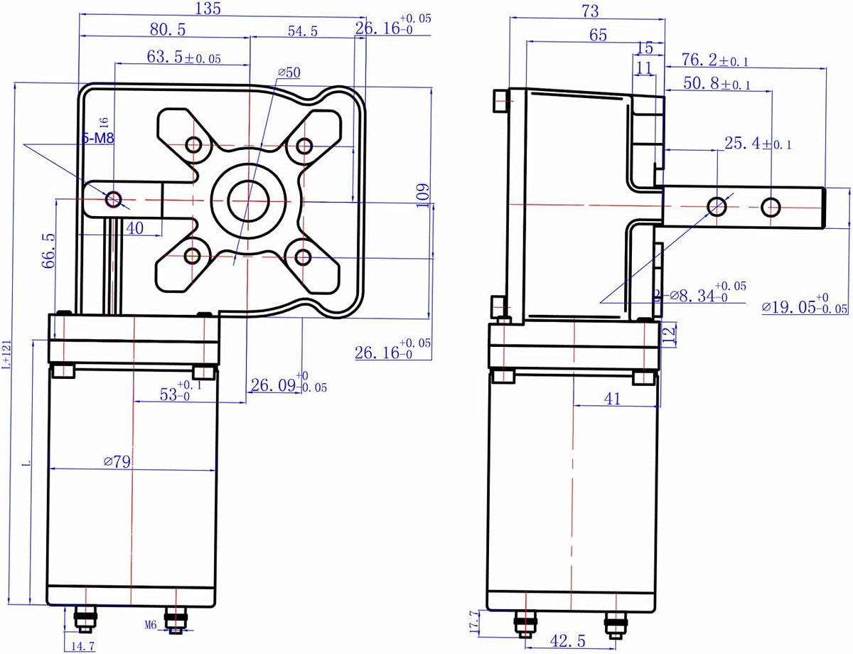 Tarp Motor for Dump Truck Tarp Systems M283