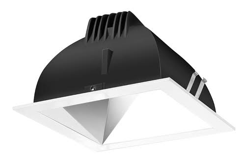 Finishing SC 6x22 Square 2700K LED 80 Degrees Specular Cone White Ring R4341