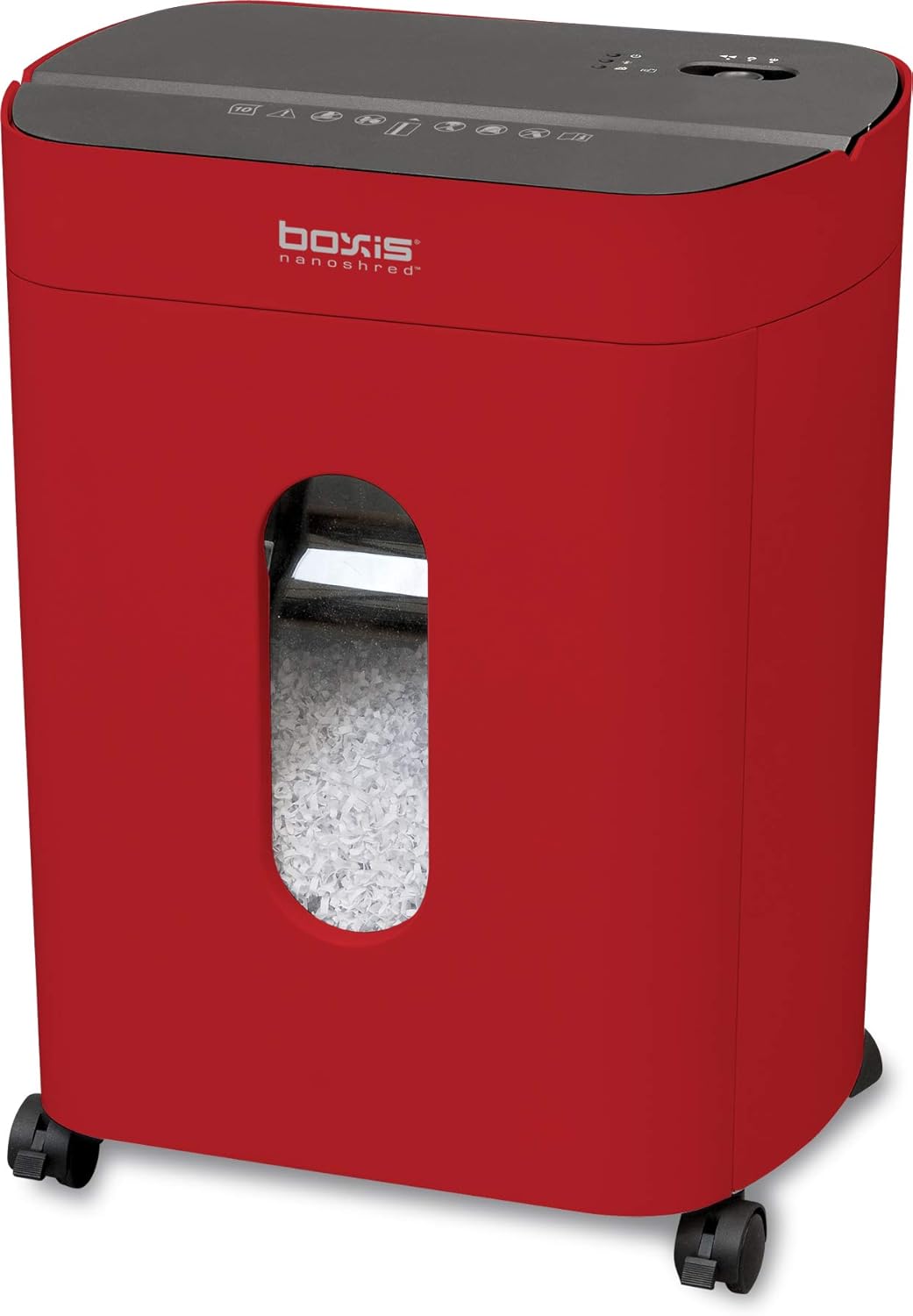 Red 10-Sheet Paper Shredder I3711