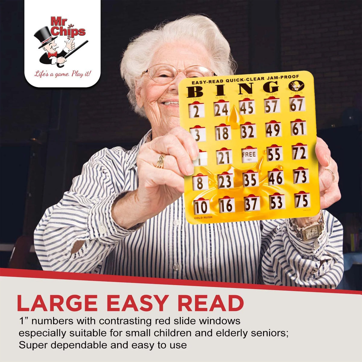 Bingo Cards with Sliding Windows R61206