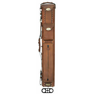 2x4 Brown Pool Cue Case Y58392